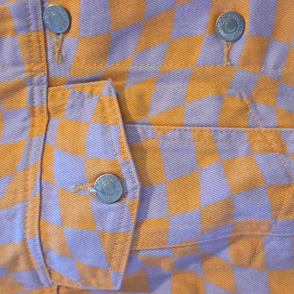 Checkerboard Jacket / Size Small - Picture 3 of 8